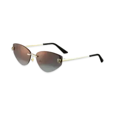 Cartier Panthere de Cartier Sunglasses "Gradient Gray"