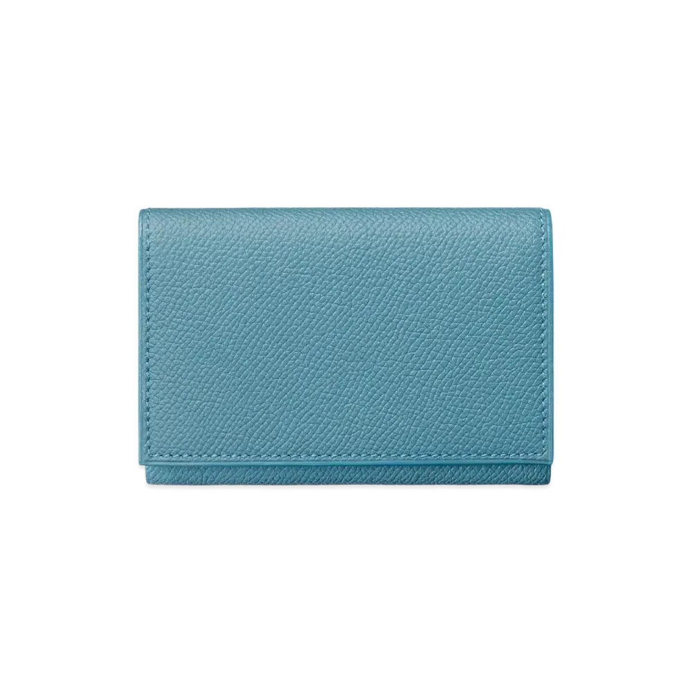 everyone x TOMO NARIAI Card Case "Turquoise Gray"