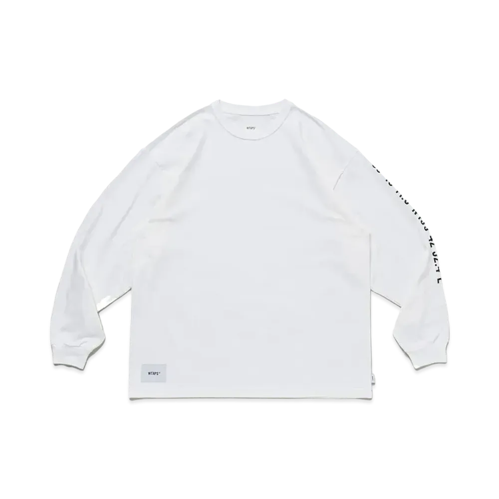 WTAPS OBJ 03 / LS / Cotton. Fortless "White"