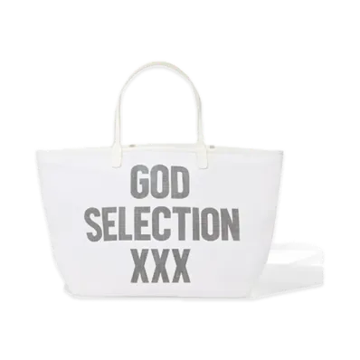 GOD SELECTION XXX Mesh Tote Bag GX-S25-GD-03 "White"