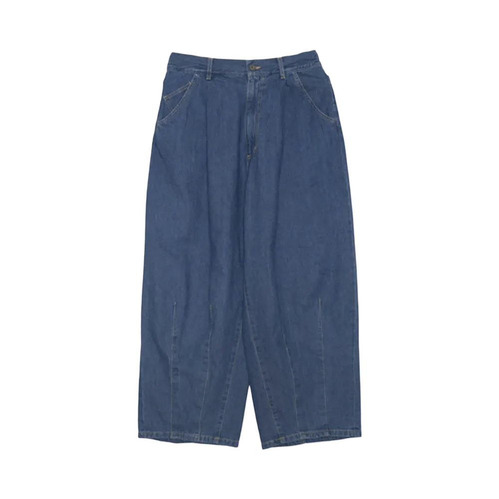 Graphpaper Denim 5Pk Balloon Pant S02 "Indigo Enzyme Wash"