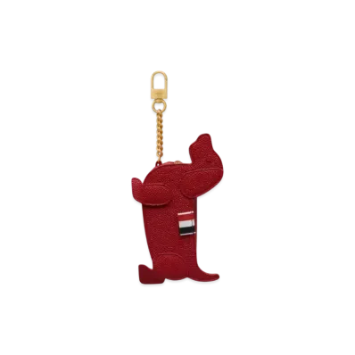 THOM BROWNE Hector Coin Pouch "Red"