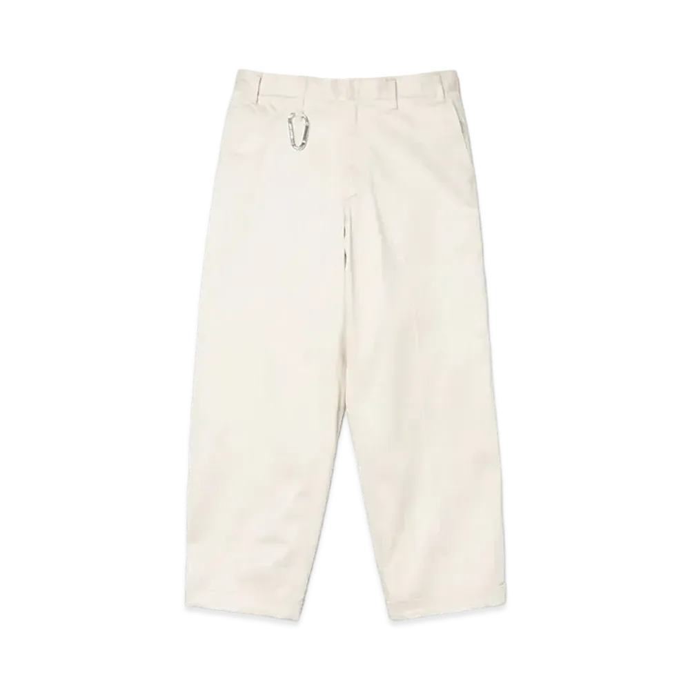HUMAN MADE Wide Cropped Pants "White"