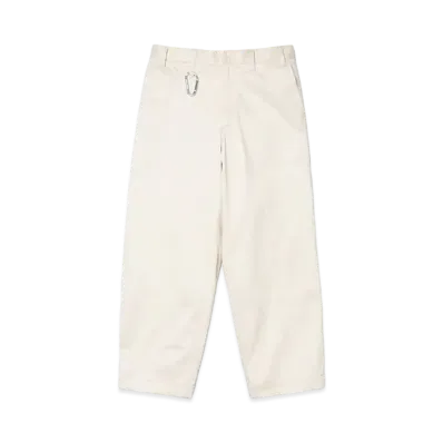 HUMAN MADE Wide Cropped Pants "White"