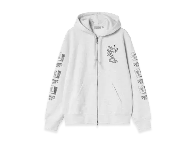 Carhartt WIP Hooded Playing Cards Jacket "Ash Heather"