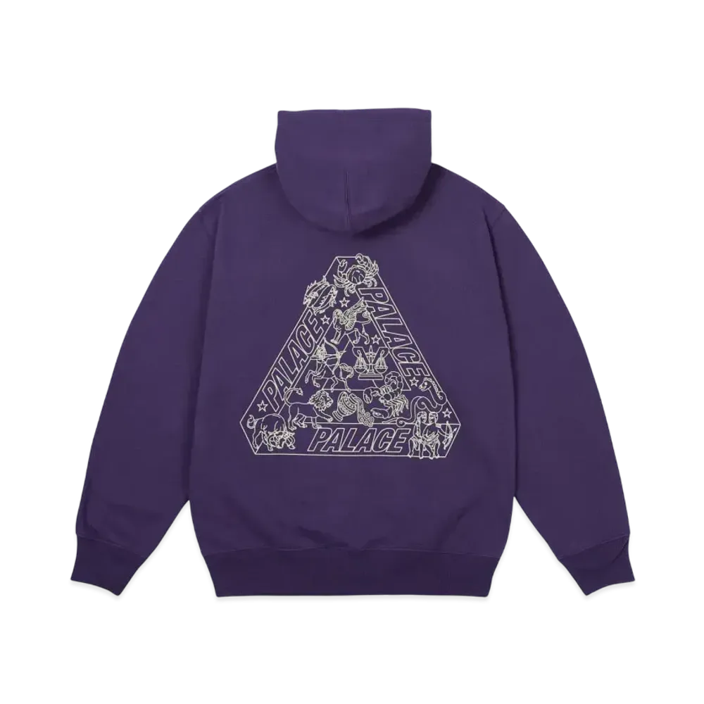 PALACE Zodiac Tri-Ferg Hood "Purple"