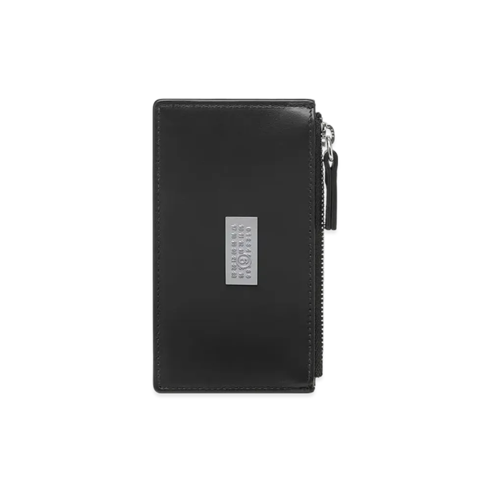 MM6 Maison Margiela Numeric Zip Card Holder "Black"
