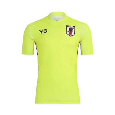 adidas Y-3 Japan National Soccer National Team 2024 GK First Authentic Uniform "Semi Solar Yellow"