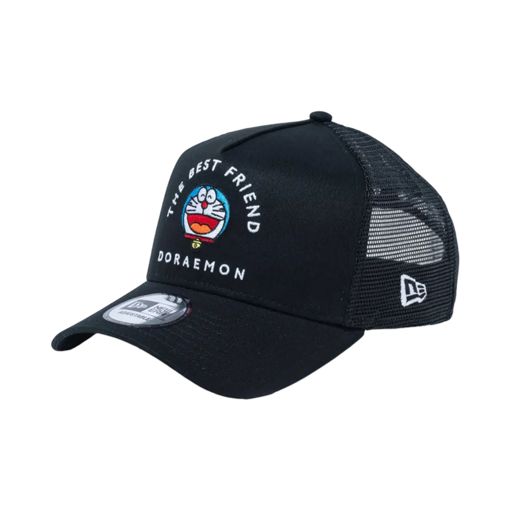 NEW ERA x Doraemon 9Forty A-Frame Tracker Doraemon The Best Friend "Black"