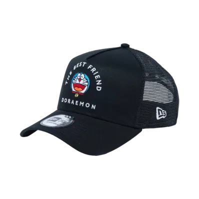 NEW ERA x Doraemon 9Forty A-Frame Tracker Doraemon The Best Friend "Black"