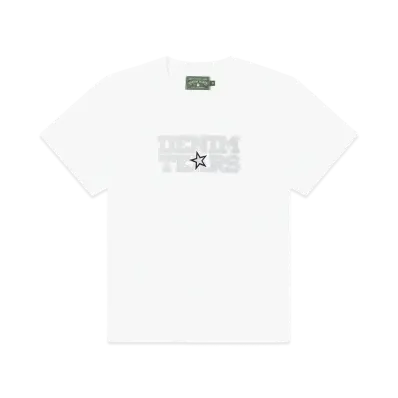 DENIM TEARS Most Dangerous Tee "White"