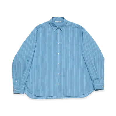 Acne Studios Button-Up Shirt "Blue Multi"