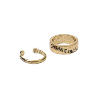X-Girl Women's 2-Piece Set Ring "Gold"