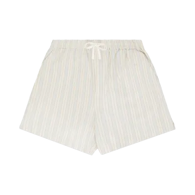 Aime Leon Dore Striped Drawstring Short "Blue Cream"