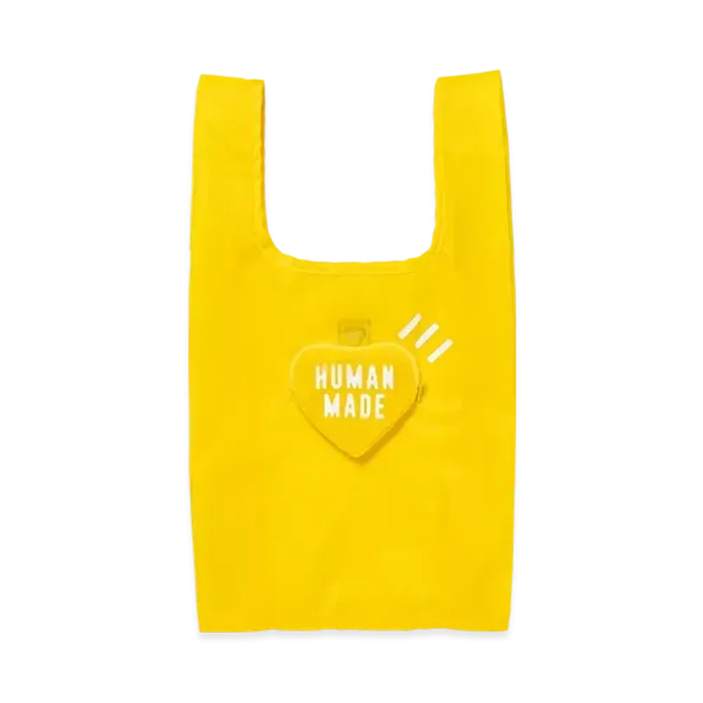 HUMAN MADE Heart Shopping Bag Small "Yellow"