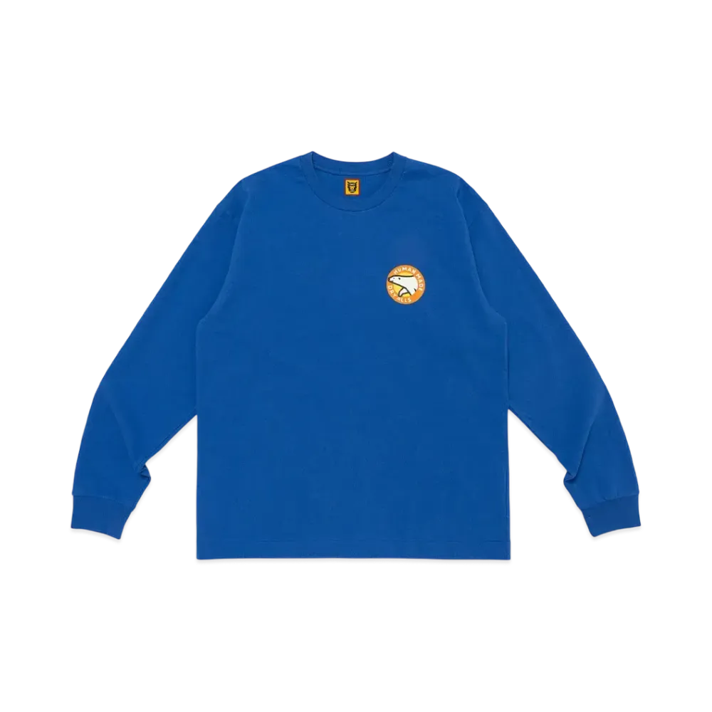 HUMAN MADE Graphic L/S T-Shirt "Blue"