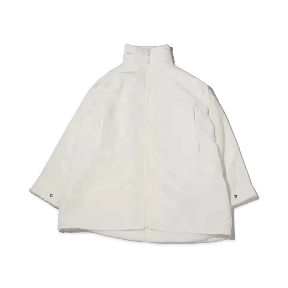 atmos pink Reversible Nylon Boa Coat "White"