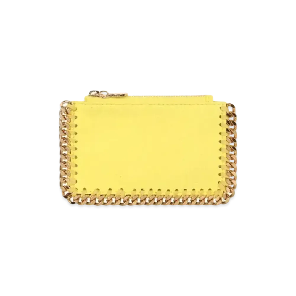STELLA McCARTNEY Farabela Card Holder "Yellow"