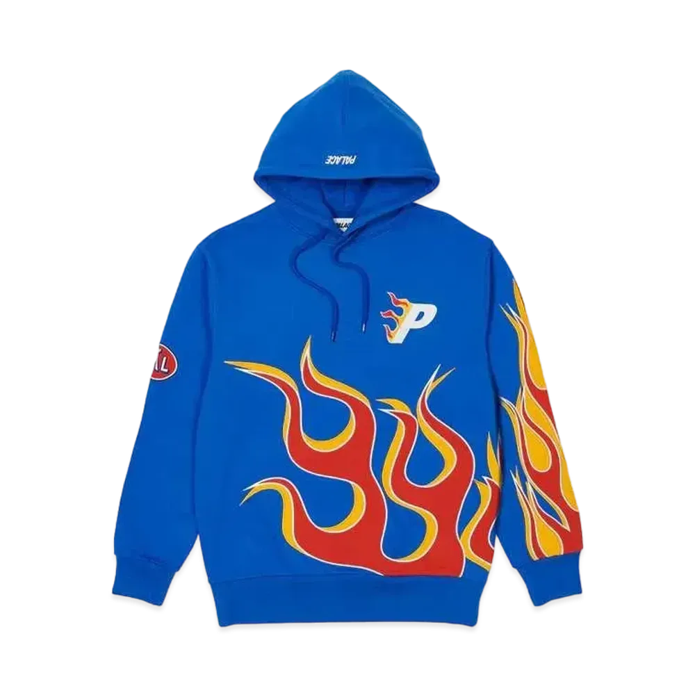PALACE FLAME HOOD "Blue"