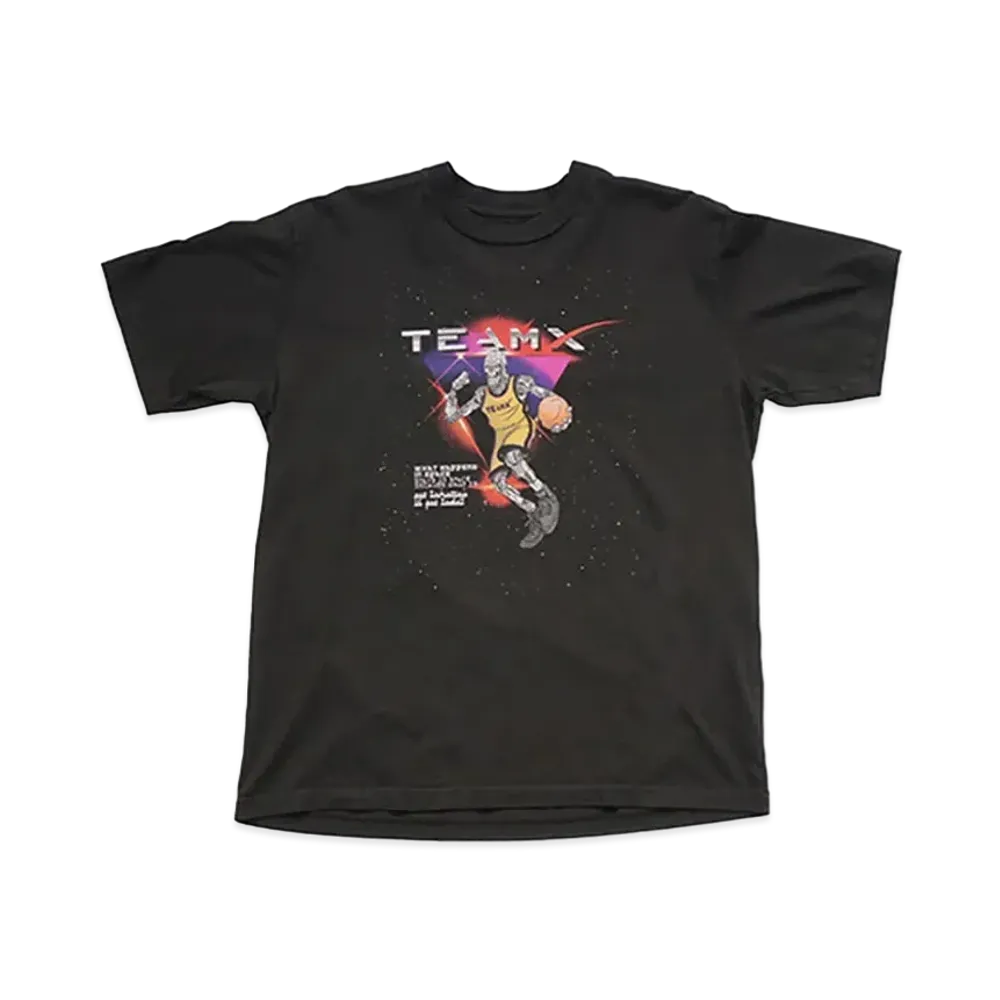 Just Don Robot Running Tee "Black"