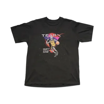 Just Don Robot Running Tee "Black"