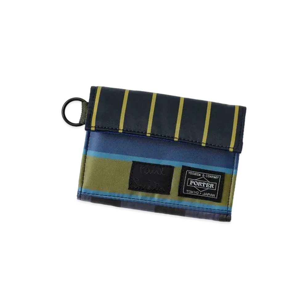 PORTER x Paul Smith Wallet "Green"