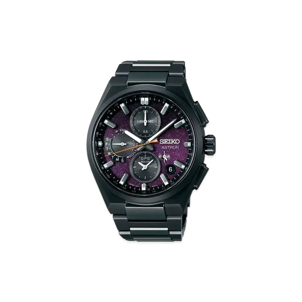 SEIKO Astron Nexter "Starry Sky" 2025 Limited Model World Exclusive 1500 (Japan Exclusive 500) "All Black/Purple" SBXC171