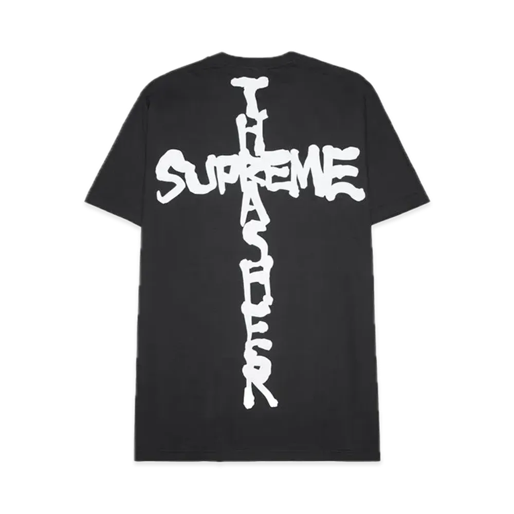 Supreme x Thrasher Cross Tee "Black"