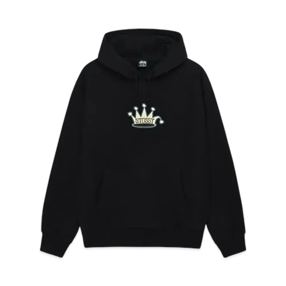 Stussy King Crown Hoodie "Black"