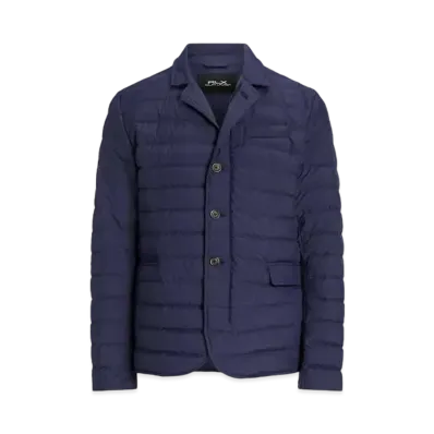 Polo Ralph Lauren Water Reperant Crepe Down Jacket "Navy"