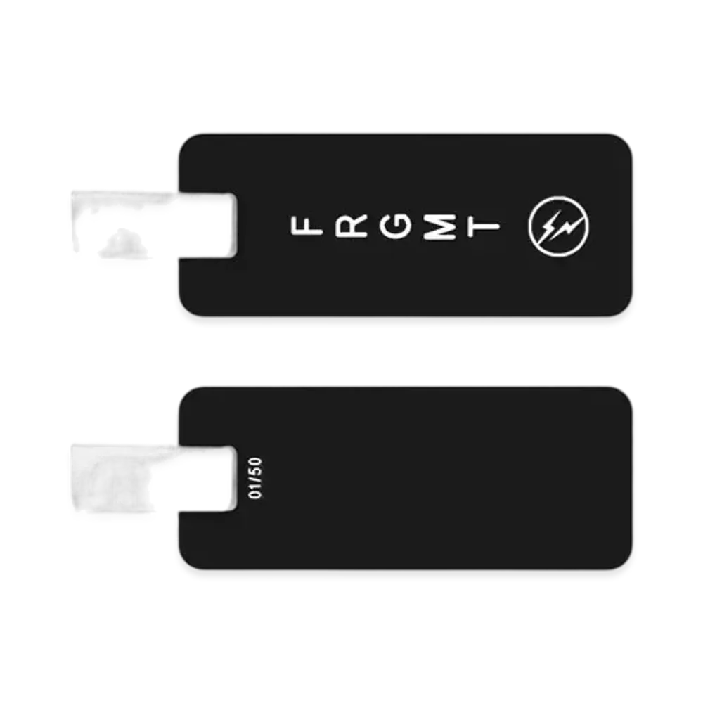 FRAGMENT CUSTOM BACK FRGMT Luggage Tag "Black"