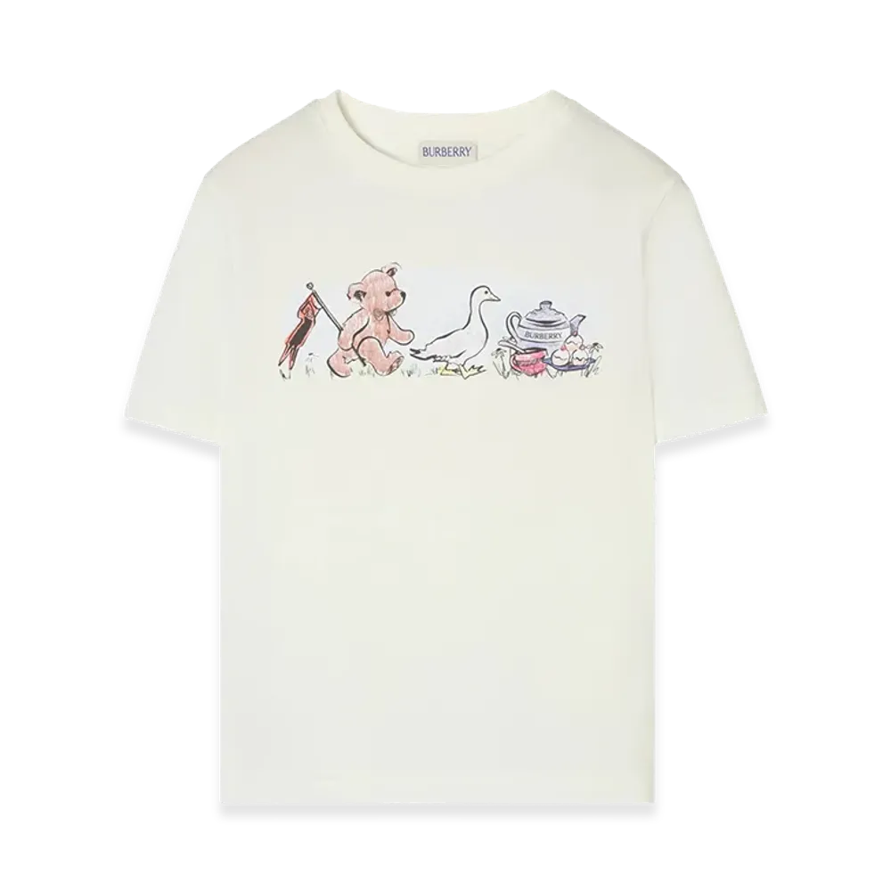 Burberry Kids T-Shirts "White"