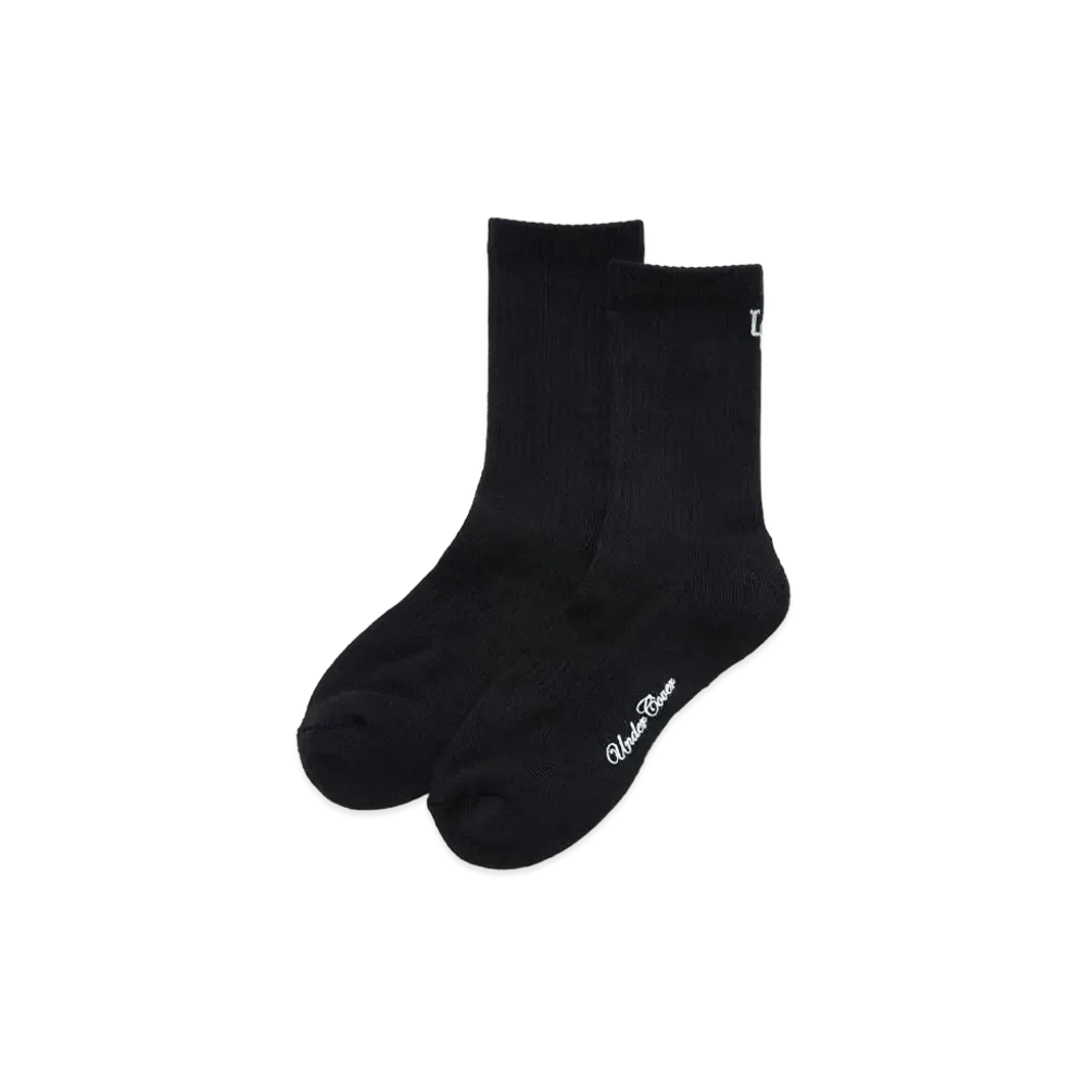 UNDERCOVER One Point Logo Socks "Black"