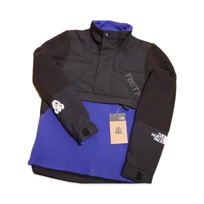The North Face x Footpatrol Half Jip Fleece "Black/Deep Blue" (NF0A3S3L6SF)