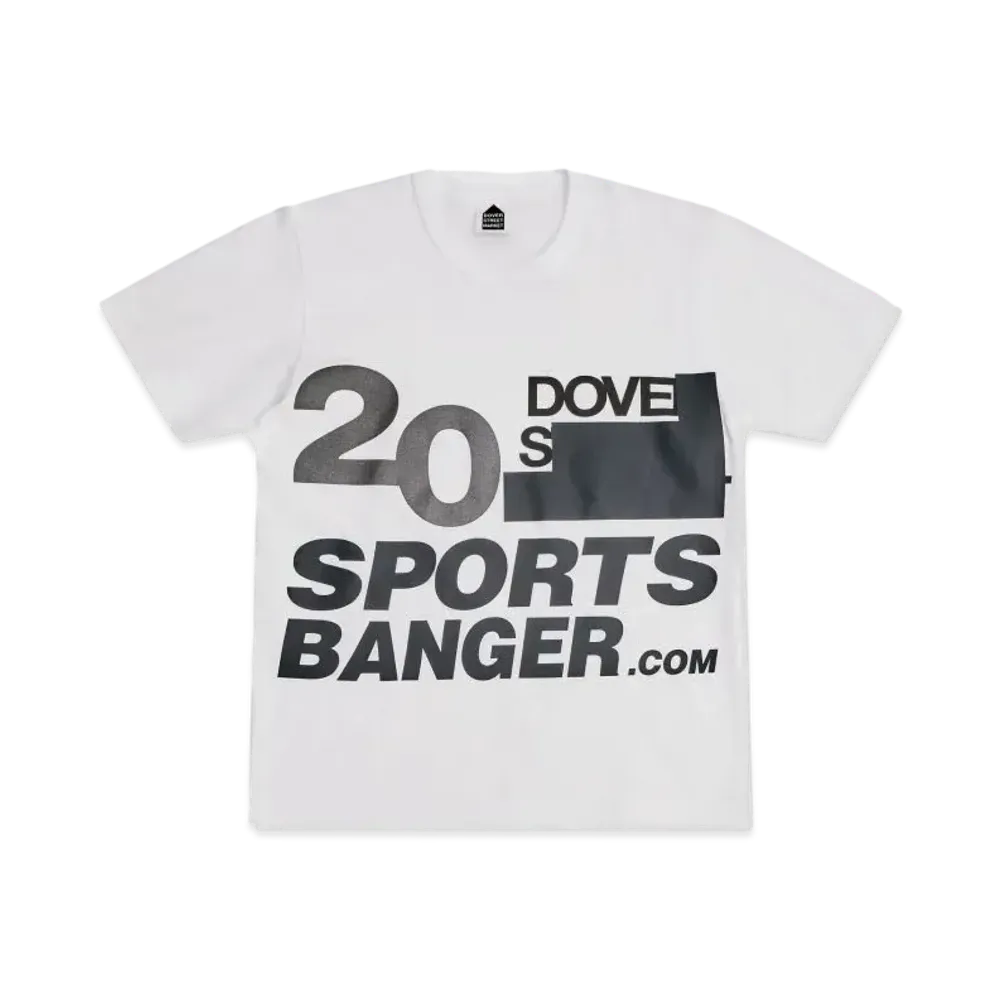 Dover Street Market London x Sports Banger 20th Anniversary Tee "White"