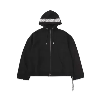 mastermind WORLD Oversized Sequins Z U Hoodie "Black"