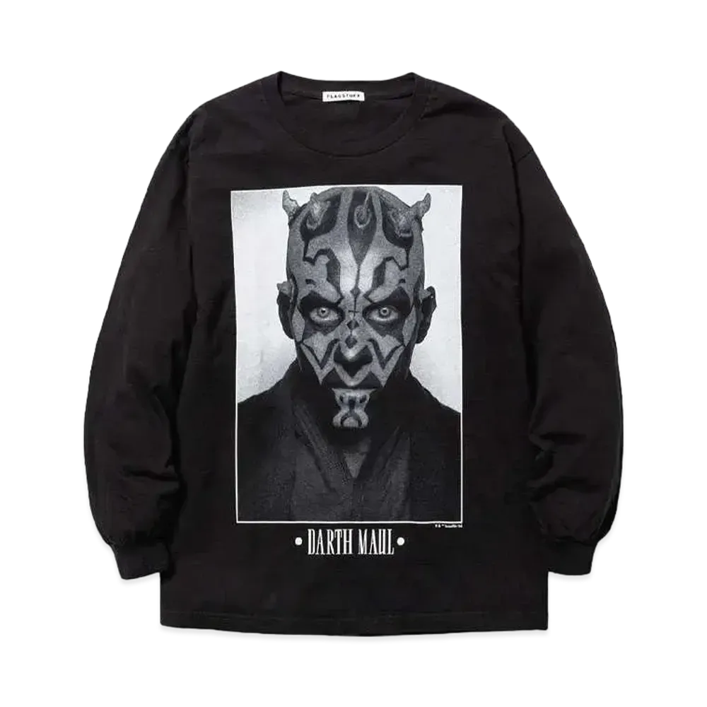 F-LAGSTUF-F "Darth Maul"LS Tee "BLACK"