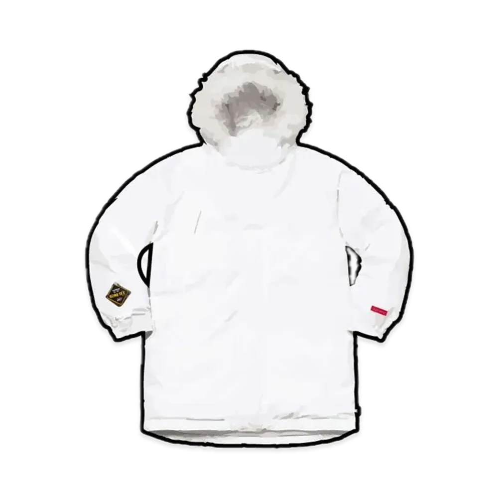 Supreme GORE-TEX 700-Fill Down Parka "White"