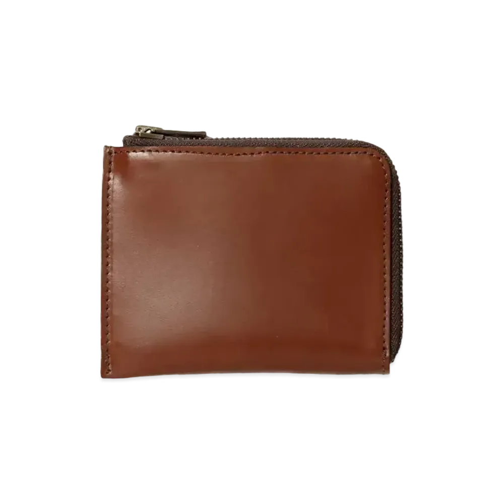 Needles Coin Case Steer Lthr "Brown"