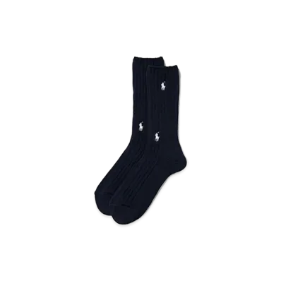 BEAMS x Polo Ralph Socks "Navy/White"