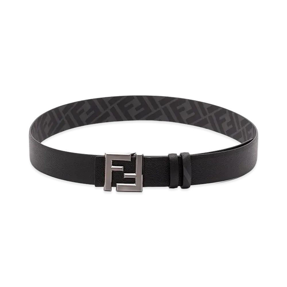 FENDI Squared FF Reversible Belt "Black"
