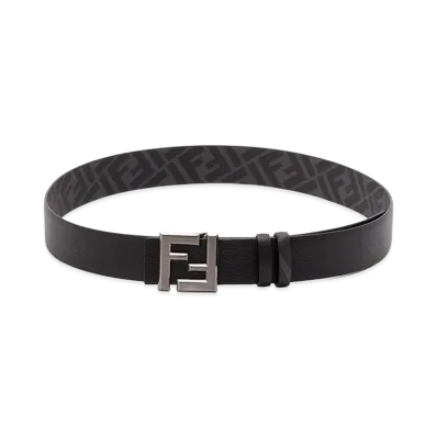 FENDI Squared FF Reversible Belt "Black"