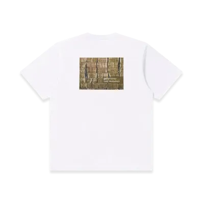 BlackEyePatch Stock Photo Tee "White"
