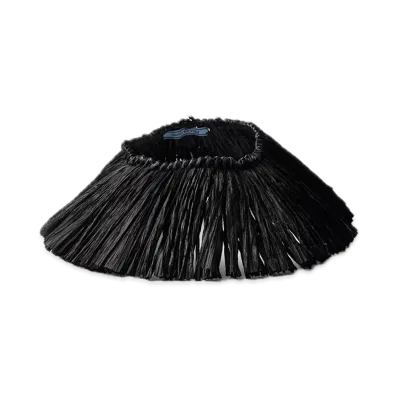 PRADA Fringed Visor "Black"