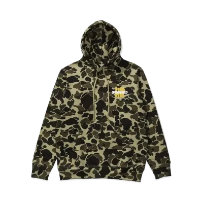 UNDEFEATED LOGO LOCKUP PULLOVER HOODIE - 20076 "Camo"
