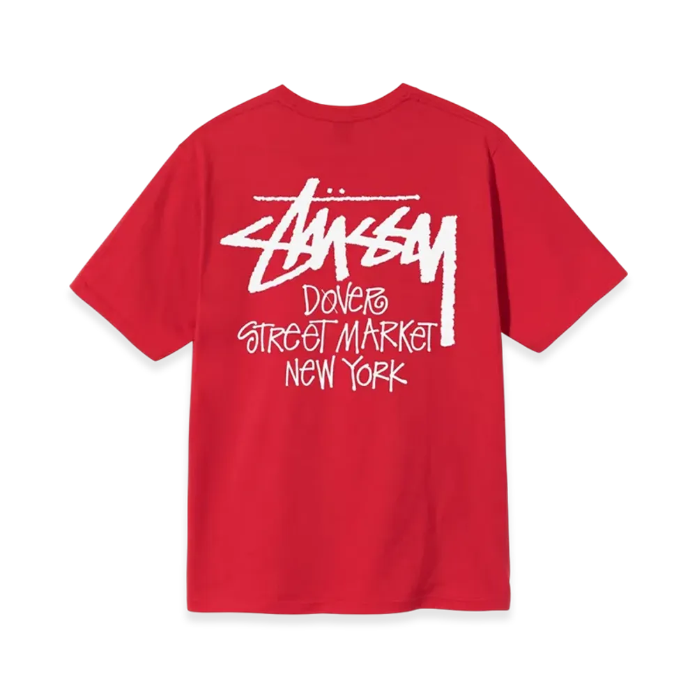 ステューシー ストック DSM ニューヨーク Tシャツ 2021 "レッド"