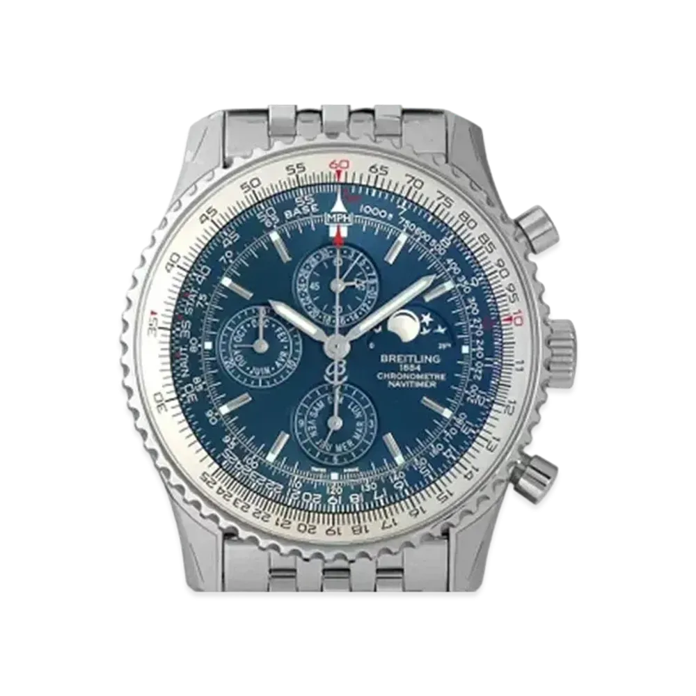 Breitling Navitimer 1461 World Exclusive 1000 "Blue/Stainless Steel"