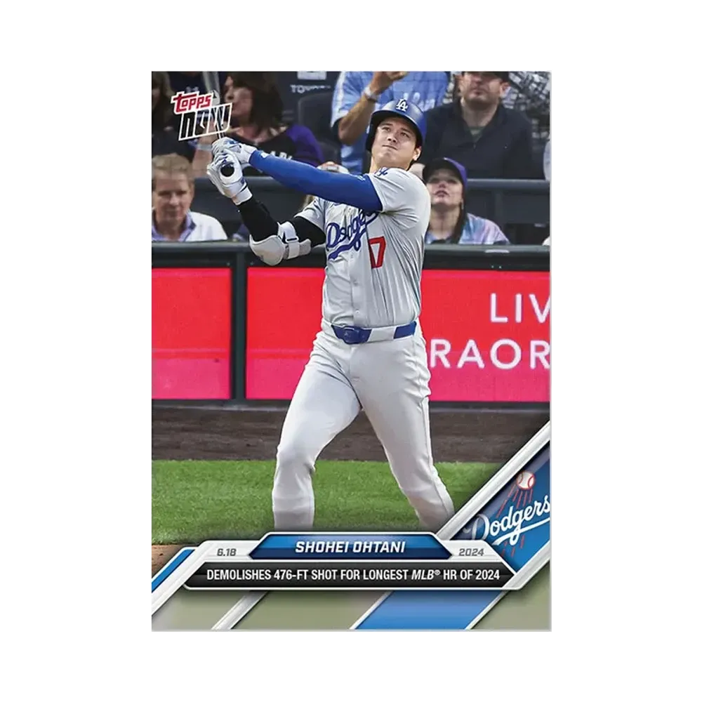 大谷翔平 [316](2024 MLB トップスナウカード)