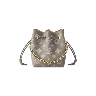 Louis Vuitton Pico Bella Mahina Leather "Gris"
