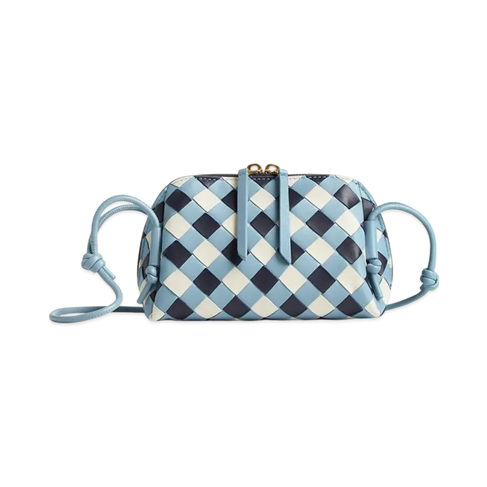 Bottega Veneta Concert Pouch "Abyss/Ice/White"